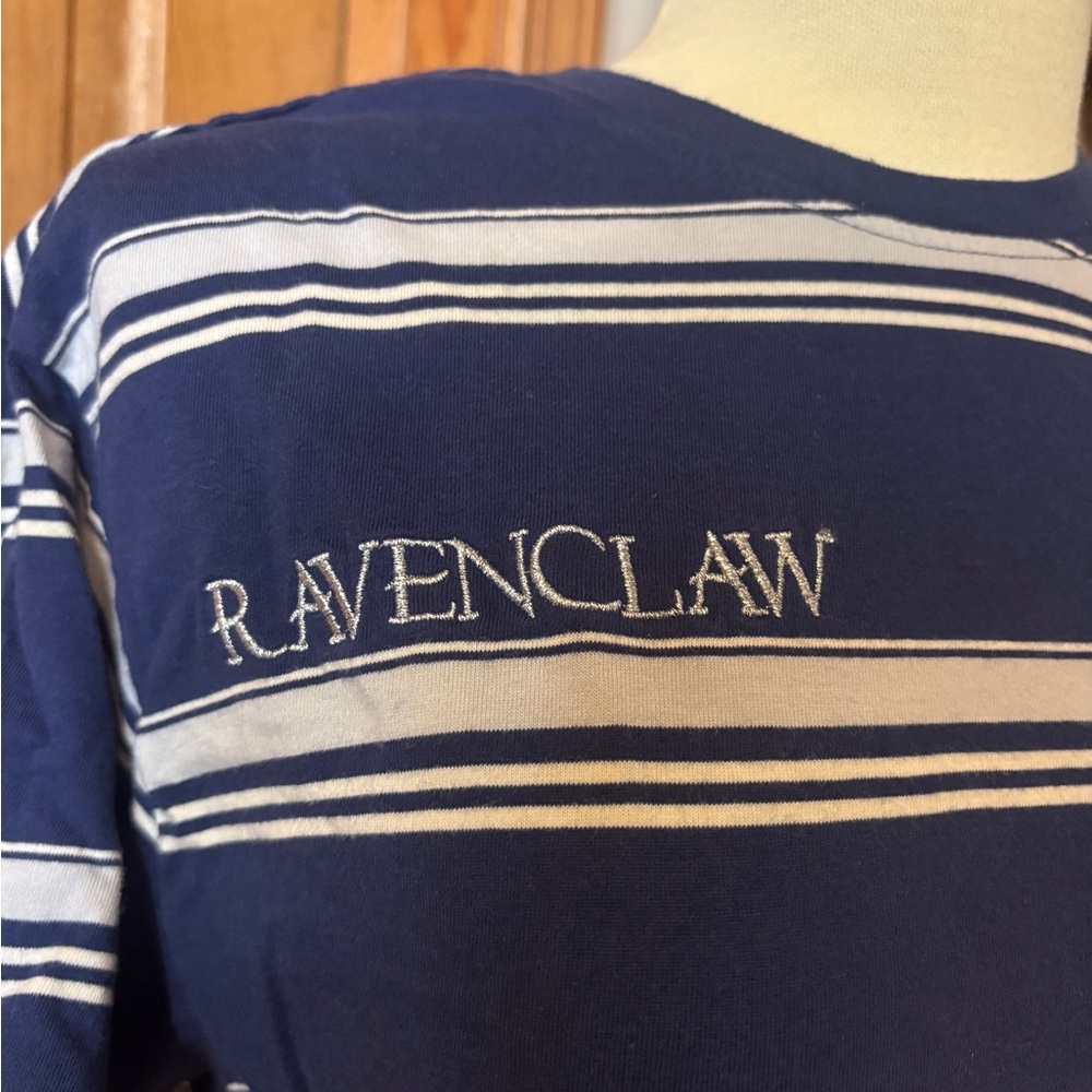Ravenclaw Blue Striped Shirt M - Picture 3 of 5